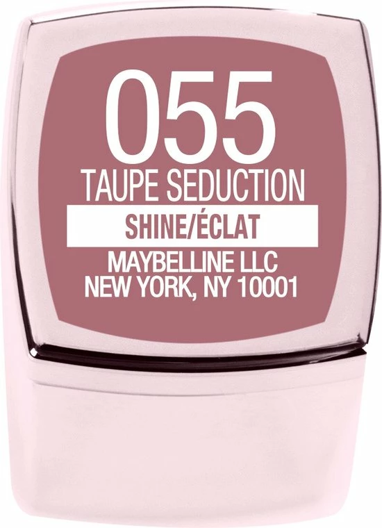 Maybelline Color Sensational Shine Compulsion Lippenstift - 55 Taupe Seduction 4 Maybelline Color Sensational Shine Compulsion Lippenstift - 55 Taupe Seduction - Afbeelding 4