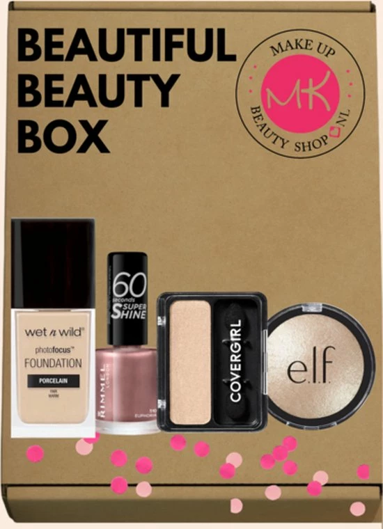 MAKE UP BEAUTY SHOP Beautiful Beauty Pakket | Mystery Beauty Box | Verrassingspakket | Geschenkset | Giftset | Dames Cadeaupakket | Mystery Beauty Bag | Makeup Box - BB2 1 MAKE UP BEAUTY SHOP Beautiful Beauty Pakket | Mystery Beauty Box | Verrassingspakket | Geschenkset | Giftset | Dames Cadeaupakket | Mystery Beauty Bag | Makeup Box - BB2