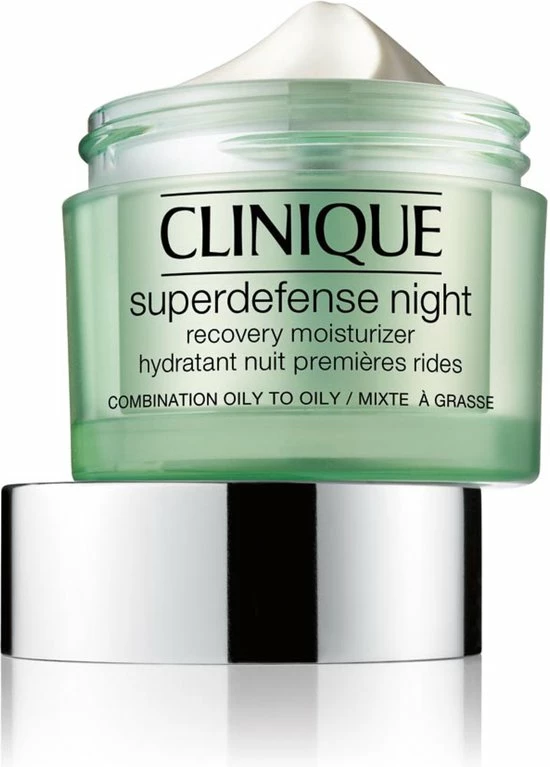 Clinique Superdefense Night Recovery Moisturizer Nachtcr Me - 50 Ml - Vette Huid 3 Clinique Superdefense Night Recovery Moisturizer Nachtcr Me - 50 Ml - Vette Huid - Afbeelding 3