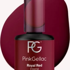 Pink Gellac | Royal Red - Gellak - Vegan - Rood - Creamy Finish - 15 Ml
