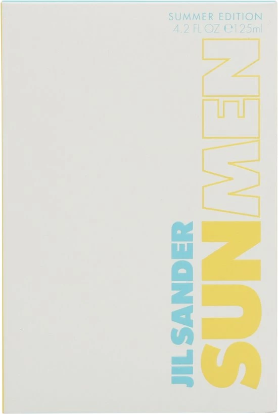 Jil Sander Sun For Men Summer Edition Eau De Toilette Spray 125 Ml 4 Jil Sander Sun For Men Summer Edition Eau De Toilette Spray 125 Ml - Afbeelding 4