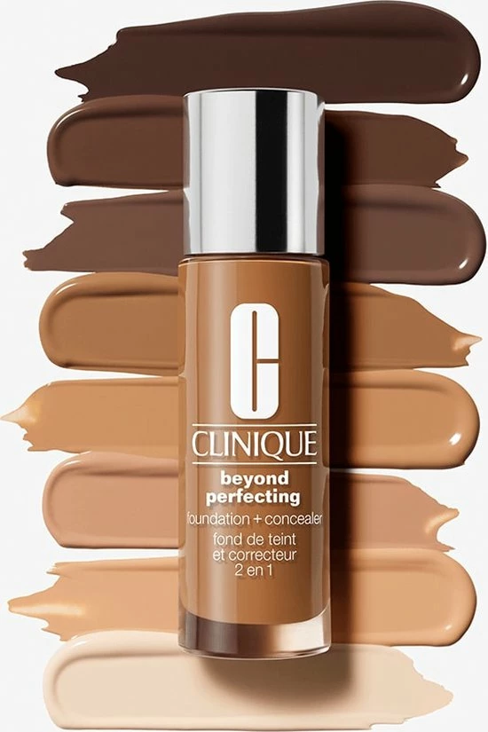 Clinique Beyond Perfecting - Foundation - 06 Ivory 4 Clinique Beyond Perfecting - Foundation - 06 Ivory - Afbeelding 4