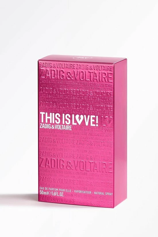 Zadig & Voltaire This Is Love! 50 Ml - Eau De Parfum - Damesparfum 6 Zadig & Voltaire This Is Love! 50 Ml - Eau De Parfum - Damesparfum - Afbeelding 6