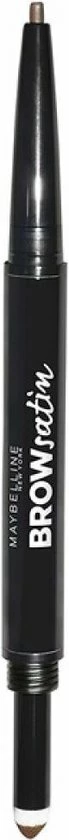 Maybelline Brow Satin Duo - 02 Medium Brown - Bruin - Wenkbrauwpotlood En Poeder 3 Maybelline Brow Satin Duo - 02 Medium Brown - Bruin - Wenkbrauwpotlood En Poeder - Afbeelding 3