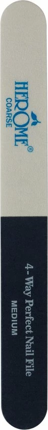Herome 4-Way Nagelvijl Met 4 Vlakken - 4-Way Perfect Nail File - Grof, Medium, Fijn En Extra Fijn 8 Herome 4-Way Nagelvijl Met 4 Vlakken - 4-Way Perfect Nail File - Grof, Medium, Fijn En Extra Fijn - Afbeelding 8